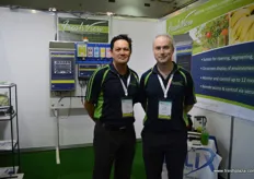 Paul Gapes and Mark Ferguson at Pacific Data with the Fresh View systems.