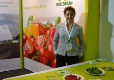 Frances Tolson was at the Rijk Zwaan AU stand with the Sensational Snacking Range.
