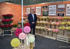 The Lynch Group is the bigger floral supplier in Australia, Grey Blue with one the prettiest stands at the tradefair.