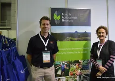 Andrew Eves-Brown and Amy Clarke at Food and Agri Business Network (FAN).