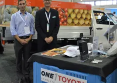 Brendon Stone and Gary Wilson from One Toyota.