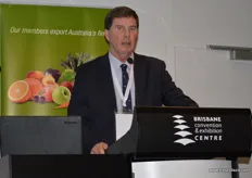 Brent Findlay, President of the National Farmer's Federation.