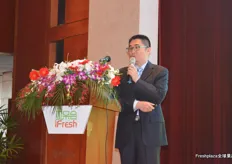 Lu Fang Xiao, Executive Vice President and Secretary General of the China Fruit Marketing Association