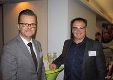 Jan Engelen and Siebrand Broens from Cooperatie Hoogstraten.