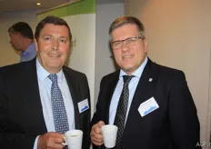 Kees van Arendonk (NAO) and Thomas Herkenrath from the Deutscher Kartoffelhandelsverband e. V.