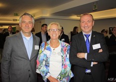 Richard Schouten (GroentenFruit Huis), Carine de Clerq (Primoris Belgium) and Maarten de Moor (LAVA).