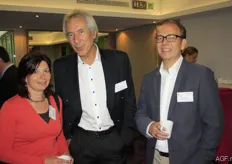 Nancy Goovaerts (Greenyard Foods), Jürgen Boruszewski (Cobana Fruchtring Gmbh) and Kaasten Reh from Fruitnet.
