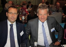 Peter Verbaas (GroentenFruit Huis) and Dick Hylkema (Directeur NAO).