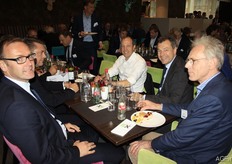 Stefan Claser (Weuthen Agrarhandel), Torsten Spill (Solana GmbH), Jan Warnez (Warnez), Joerg Renatus (Europlant Planzenzucht Gmbh) and Geert Staring from Breeders Trust.