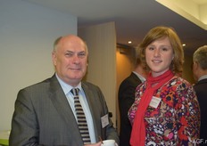 Luc Peters, BelOrte and Daphne Van Doorn from Europatat.