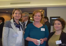 Veronique Le Bail-CSIF, Tania de Belder- USEU/FAS and Emilie Jorda from CSIF.
