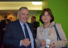 Jiri Prochazka-Europlant and Zuzana Wiegand from Edeka.