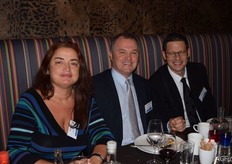 Isabelle Cantou, Christophe Mallet and Gilles Fontaine from FEDEPOM.