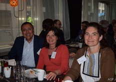 Ronald Guendel- Bayer, Nancy Goovarts- Greenyard Foods and Liesbeth Jacxens from Agro ABC.
