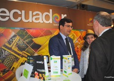 Francisco Riera Romero from BanaBio SA, the second exporter from Ecuador.