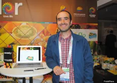 David Abuchar from FLP- International is the third Ecuadorian exporter that was present at the show.