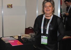 Josefina Mena from Moyca, a Spanish grape exporter was also there again.