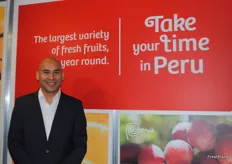 Sergio Torres from Camposol, a well-known Peruvian exporter.