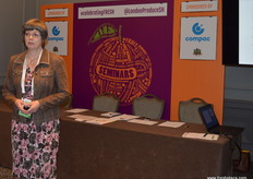 Sian Thomas from the Fresh Produce Consortium opens the Exporting to the UK workshop.