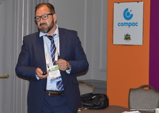 Eik Schuster from Sea Trade told how his company can help exporters bring produce in the country and the changes in the logistics industry,