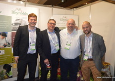 The team at Reynolds - Tom reynolds, Ian Nottage, Matt Jones and Anthony Gardiner.