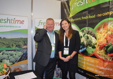 John Stokes and Lydia Sweeney at FreshTime.