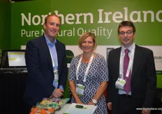 William Gilpin, Joanne Weir and Tom McGloughlin at Invest Northern Ireland