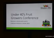 A press conference was held by the Under 40's Fruit Grower's to announce a trip to South Africa to celebrate the 50th Anniversary of the group. The trip has been sponsored by The London Produce Show and many others.
