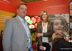 Ross Goatham and Carol Ford at AC Goatham & Son.