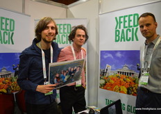 The team at Feedback: Martin Bowman, James Turner and Dan Wooley.