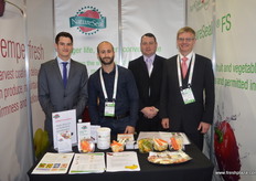 The team from Nature Seal: Craig Edwards, Dimitar Gospodinov, Robert Round and Simon Matthews.