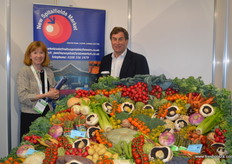 Jan and Chris Hutchinson from New Spitalfields Market