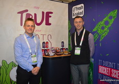 Josh Greene and James Cliffe at G's Fresh