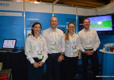 The team at Marco: Mariette Hilbourne, Murray Hilbourne, Kathryn Bailey and Jon Heard.