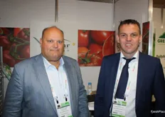 Marcel van Bruggen (ABC Logistics) and Edwin Vanlaerhoven (Valstar Holland)