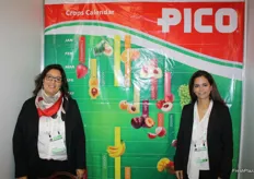 Sara Salama and Salma Diab of the Egyptian produce company Pico