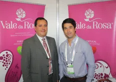 The Portuguese grape company Vale da Rosa was represented by Diogo Silvestre Ferreira and Luis Afonso