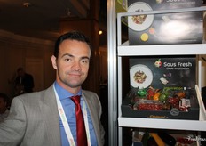 Remco de Boer of Sous Fresh. After the introduction in Germany, Sous Fresh will introduce the Inspiration Box for chefs on the British market