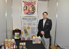 Juan Galotti from Nathaly's Orchid. The company has got three new products: Pure tomato, different blends and Lemonade tea.