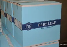 Boxes of baby leaf from G's.