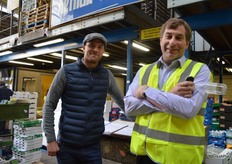 David with his father Chris.