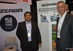 Ricardo Islas and Christan Korte with Bizerba
