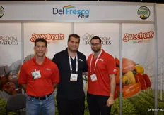 Tom Ryan, Ray Matronardi and Chris Badaoa with DelFresco Produce