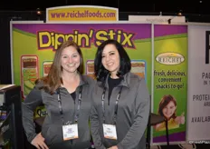 Nicole Schmoll and Nicole Ly with Reichel Foods