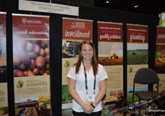 Danielle Sorano with the Wisconsin Potato & Vegetable Growers Association