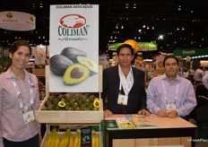 Vania Aguilar Barbosa, Victor Aguilar and Custodio Aguilar with Coliman Produce