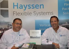 Mark Freitas and Tim Wight with Hayssen Flexible Systems