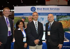 Tim Reardon, Leticia Lima, Bill Zentner and Tim Hickey with Blue Book Services