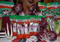 New packaging that includes more consumer information for Royal Rose. The packaging has more of a Mediterranean look as radicchio originates in Italy.