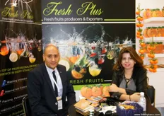 Gamal and Rana for Fresh Plus, Egypt. Their famous brands are Reena, Legend, Rose and Scence.